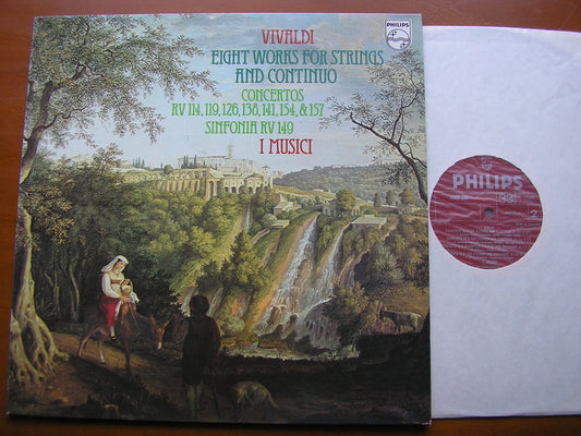 VIVALDI: EIGHT WORKS FOR STRINGS & CONTINUO       I MUSICI      9500 300