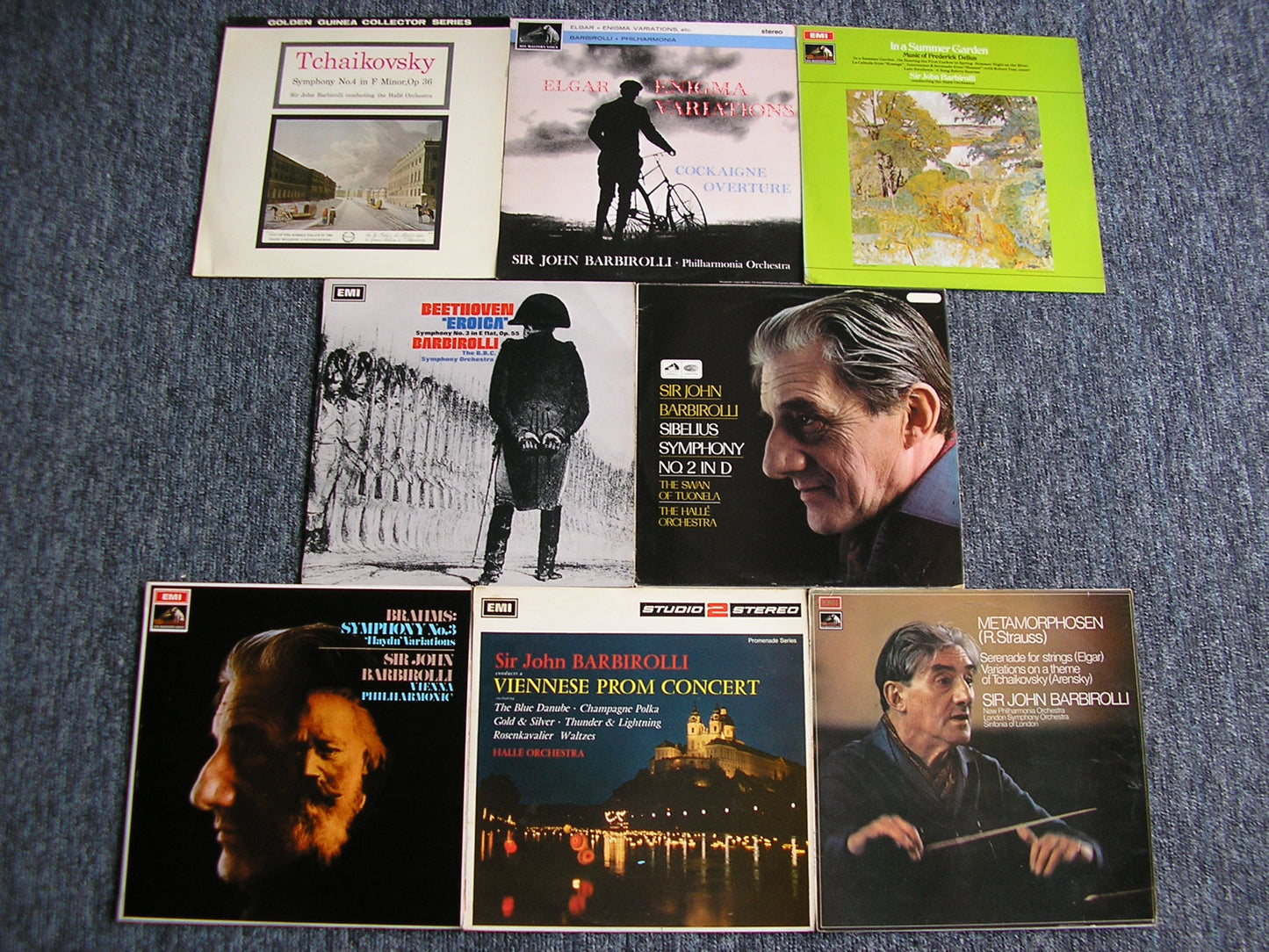 8 LP CLASSICAL COLLECTIONS - SIR JOHN BARBIROLLI