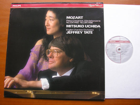 MOZART: PIANO CONCERTOS Nos. 22 & 23       UCHIDA / ENGLISH CHAMBER ORCHESTRA / TATE     420 187