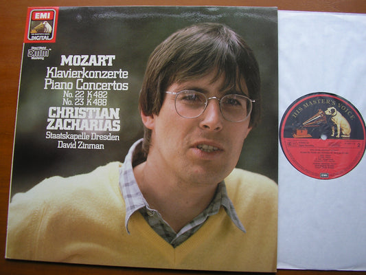 MOZART: PIANO CONCERTOS Nos. 22 & 23      ZACHARIAS / DRESDEN STATE ORCHESTRA / ZINMAN      27 0367