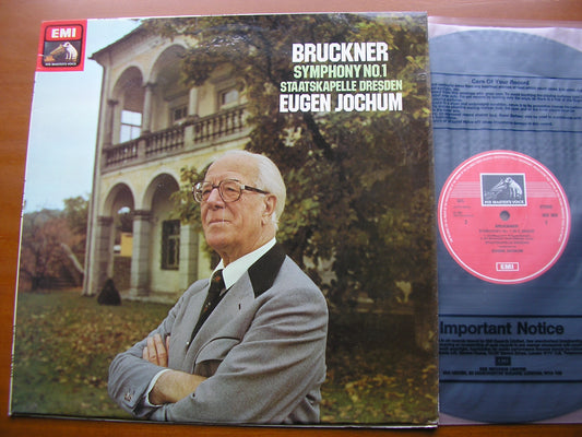 BRUCKNER: SYMPHONY No. 1      JOCHUM / DRESDEN STATE ORCHESTRA     ASD 3825
