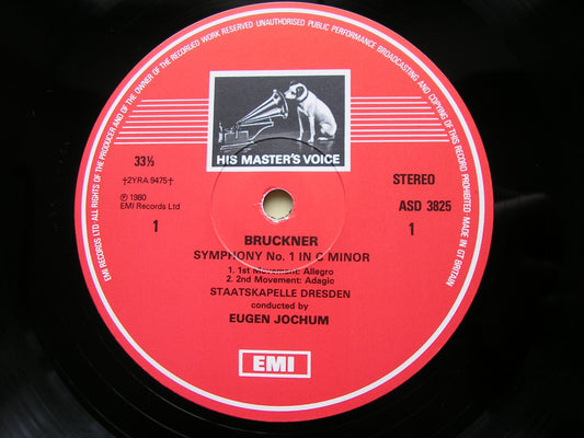 BRUCKNER: SYMPHONY No. 1      JOCHUM / DRESDEN STATE ORCHESTRA     ASD 3825