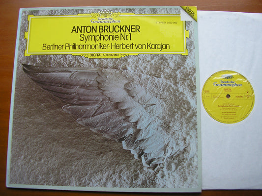 BRUCKNER: SYMPHONY No. 1     KARAJAN / BERLIN PHILHARMONIC      2532 062
