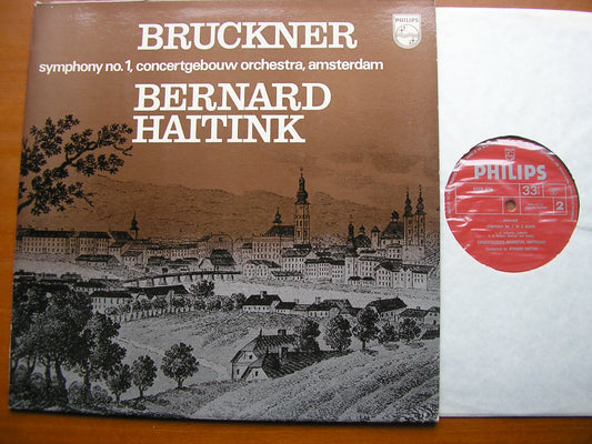 BRUCKNER: SYMPHONY No. 1      HAITINK / CONCERTGEBOUW ORCHESTRA      6500 439