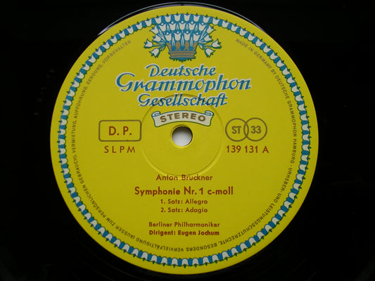 BRUCKNER: SYMPHONY No. 1      JOCHUM / BERLIN PHILHARMONIC     139 131