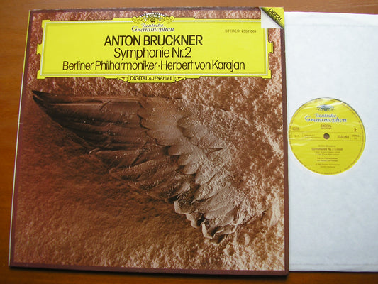 BRUCKNER: SYMPHONY No. 2       KARAJAN / BERLIN PHILHARMONIC     2532 063