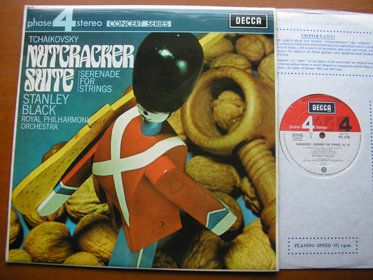 TCHAIKOVSKY: NUTCRACKER SUITE / SERENADE FOR STRINGS     BLACK / ROYAL PHILHARMONIC    PFS 4126
