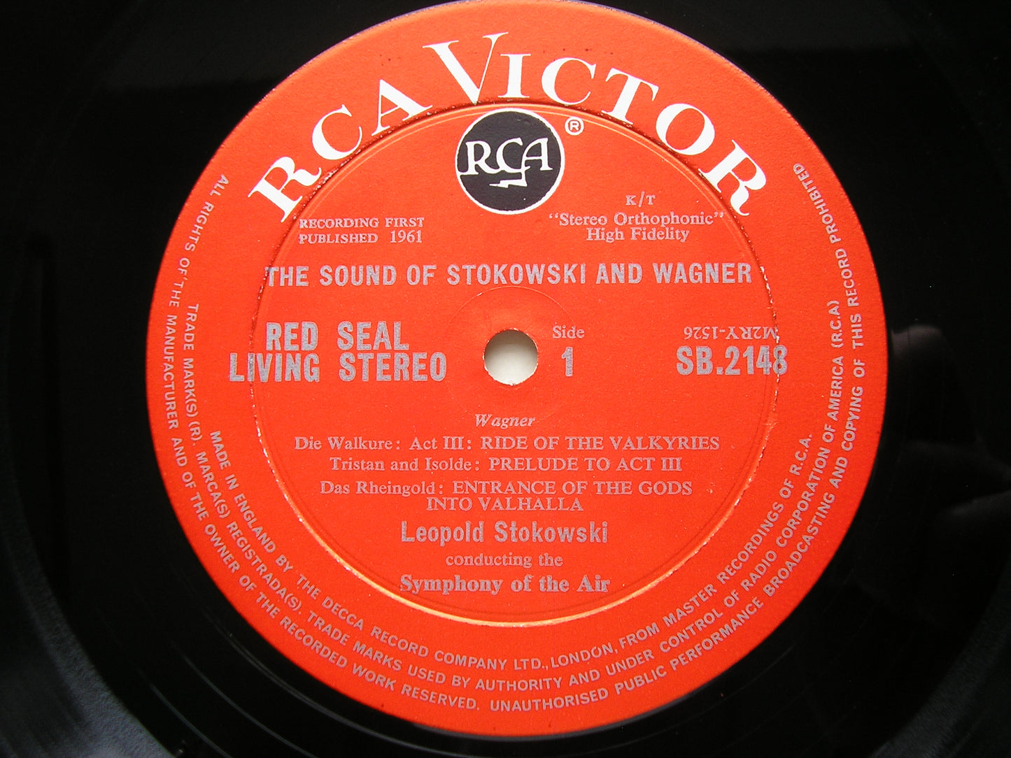 WAGNER: ORCHESTRAL MUSIC STOKOWSKI / SYMPHONY OF THE AIR SB 2148