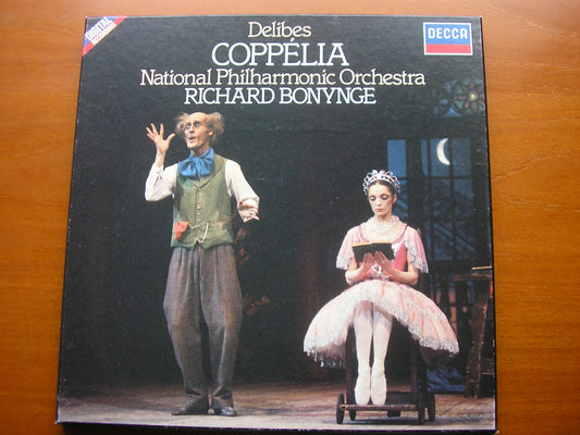 DELIBES: COPPELIA     BONYNGE / NATIONAL PHILHARMONIC   2 LP     414 502