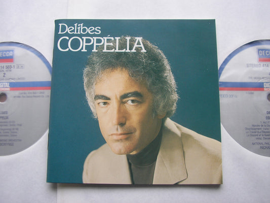 DELIBES: COPPELIA     BONYNGE / NATIONAL PHILHARMONIC   2 LP     414 502