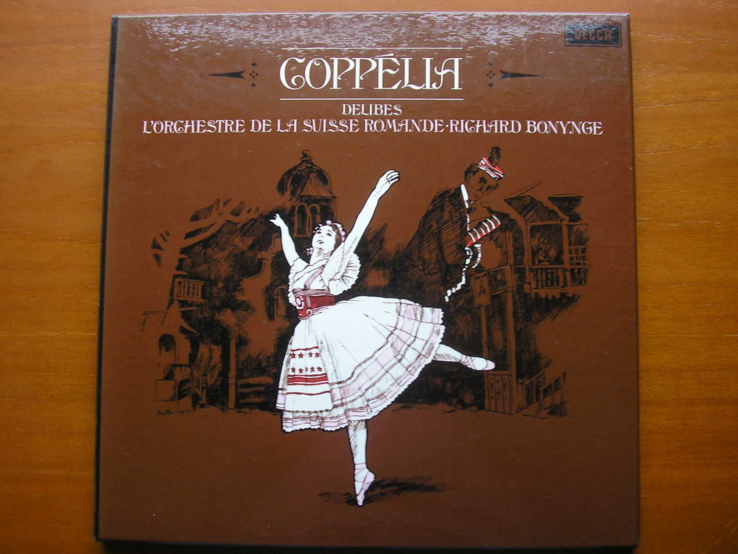 DELIBES: COPPELIA     BONYNGE / SUISSE ROMANDE    2 LP    SET 473 / 4