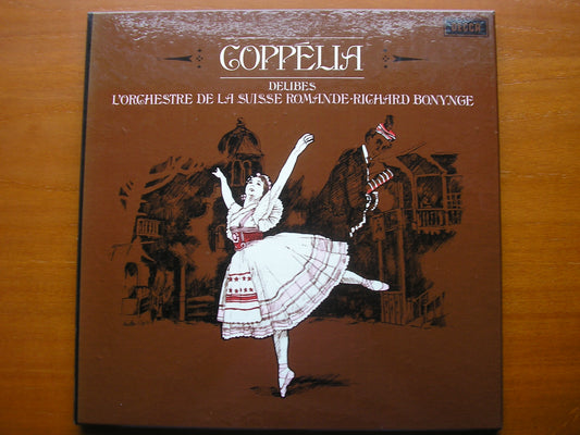 DELIBES: COPPELIA     BONYNGE / SUISSE ROMANDE    2 LP    SET 473 / 4