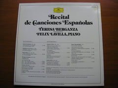 SPANISH SONGS FROM 16th to the 20th CENTURY     BERGANZA / LAVILLA    2530 598