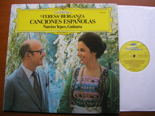 SPANISH SONGS FROM THE MIDDLE AGES & THE RENAISSANCE     BERGANZA / YEPES     2530 504