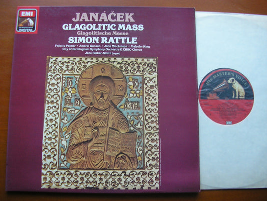 JANACEK: GLAGOLITIC MASS    SOLOISTS / CITY OF BIRMINGHAM SYMPHONY / RATTLE    ASD 4066