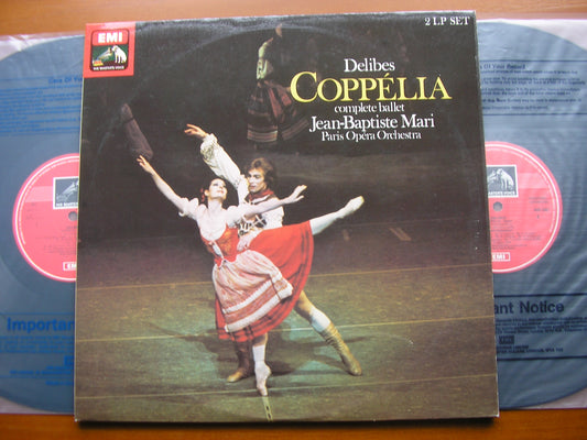 DELIBES: COPPELIA      MARI / PARIS OPERA ORCHESTRA    2LP     SLS 5091