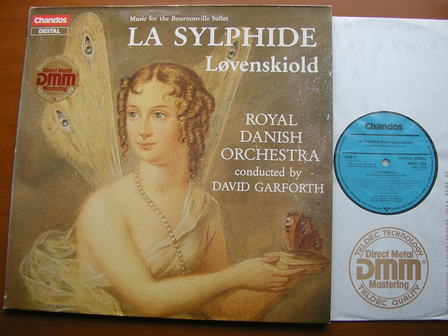 LOVENSKIOLD: LA SYLPHIDE  (complete ballet 1836)       DAVID GARFORTH / ROYAL DANISH ORCHESTRA     ABRD 1200