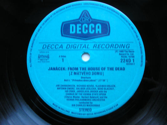 JANACEK: FROM THE HOUSE OF THE DEAD SOLOISTS / VIENNA PHILHARMONIC / MACKERRAS D224D