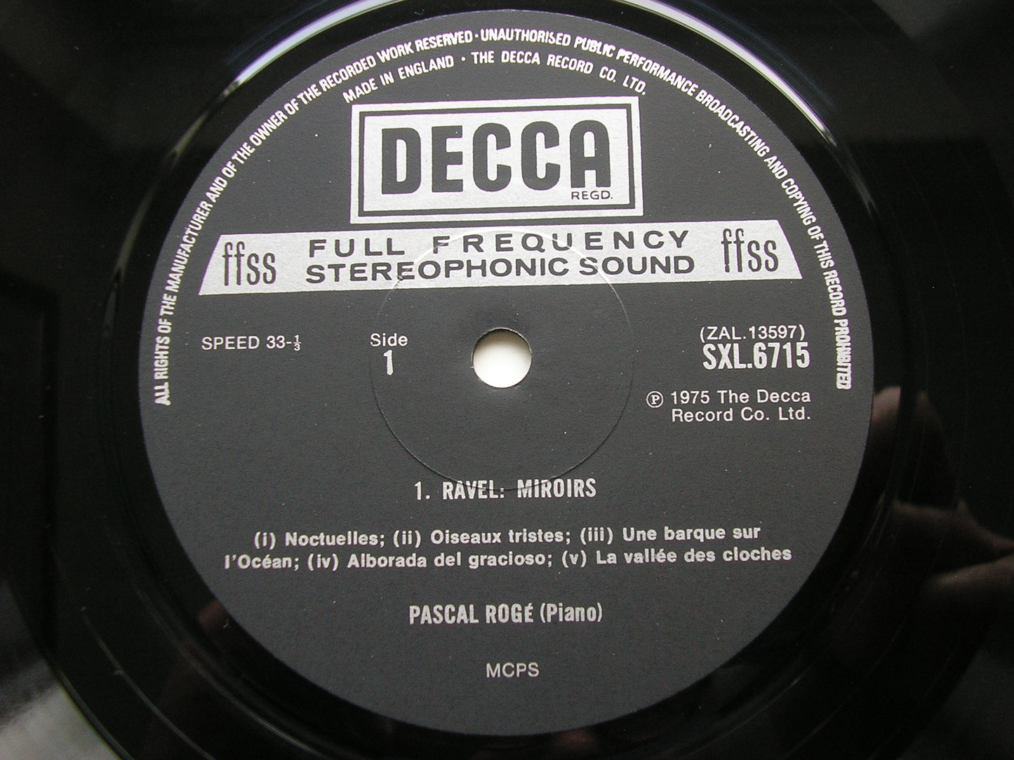 RAVEL: PIANO MUSIC Volumes 1 - 3 PASCAL ROGE 3 LP SXL 6674 / 6700 / 6715