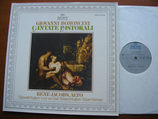 BONONCINI: CANTATE PASTORALI     JACOBS / KUIJKEN / VAN DAEL / KOHNEN / KIUJKEN    2533 450