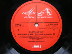 SHOSTAKOVICH: THE STRING QUARTETS / PIANO  QUINTET     THE BORODIN STRING QUARTET / RICHTER    EX 27 03393
