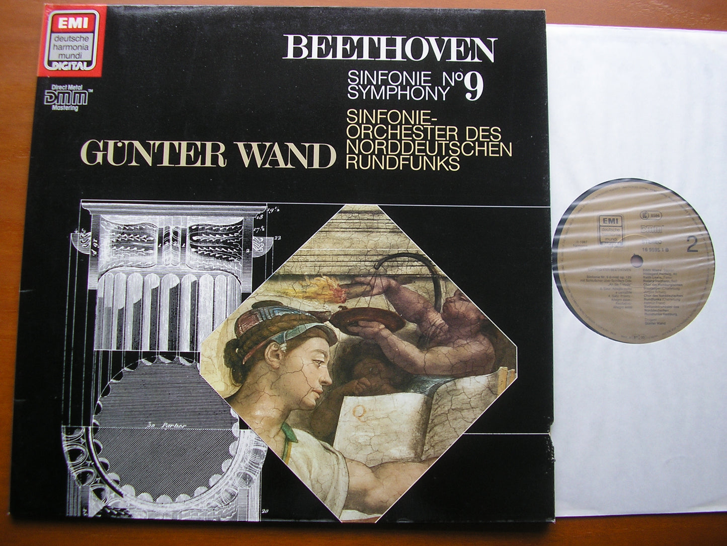 BEETHOVEN: SYMPHONY No.9 'Choral' SOLOISTS / HAMBURG RADIO ORCHESTRA / WAND 16 9595