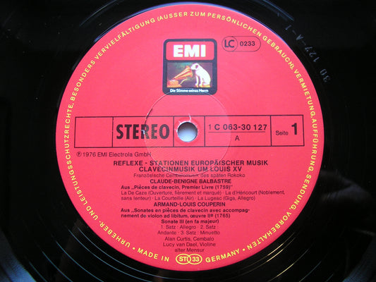 HARPSICHORD MUSIC FROM THE REIGN OF LOUIS XV ALAN CURTIS / LUCY VAN DAEL 063 30 127