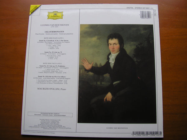 Beethoven Piano Sonatas Nos 17 Tempest 21 Waldstein 25 26