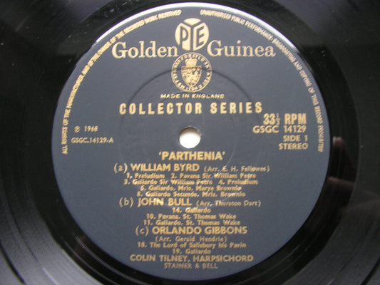 PARTHENIA: Harpsichord works by BYRD / GIBBONS / BULL COLIN TILNEY GSGC 14129