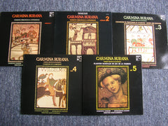 CARMINA BURANA - Complete Original Version    CLEMENCIC CONSORT / RENE CLEMENCIC    5 LP