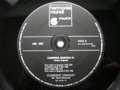 CARMINA BURANA - Complete Original Version    CLEMENCIC CONSORT / RENE CLEMENCIC    5 LP