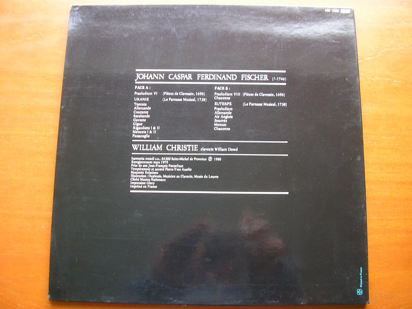 FISCHER: LE PARNASSE MUSICAL WILLIAM CHRISTIE HM 1026