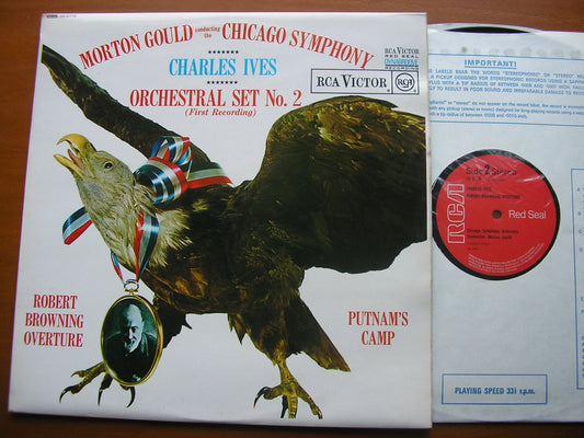 IVES: ORCHESTRAL SET No. 2 / PUTNAM;S CAMP / ROBERT BROWNING OVERTURE     GOULD / CHICAGO SYMPHONY      SB 6719