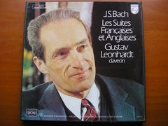 BACH: THE ENGLISH SUITES / THE FRENCH SUITES   GUSTAV LEONHARDT   5 LP      6709 500