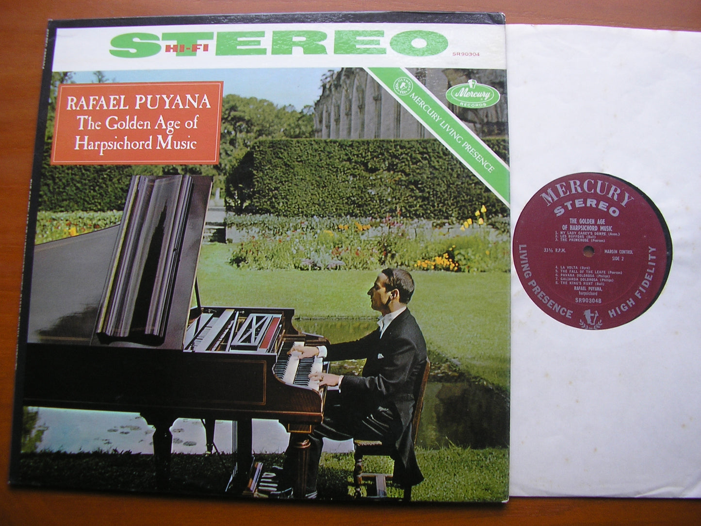 THE GOLDEN AGE OF THE HARPSICHORD RAFAEL PUYANA SR 90304