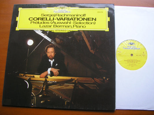 RACHMANINOV: CORELLI VARIATIONS / SIX PRELUDES     LAZAR BERMAN    2531 276