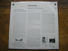 BEETHOVEN: SYMPHONY No. 7   BERNSTEIN / NEW YORK PHILHARMONIC   SABL 139