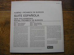 ALBENIZ: SUITE ESPANOLA    DE BURGOS / NPO  SXL 6355