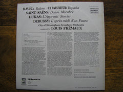RAVEL/DUKAS/CHABRIER/SAINT-SAENS: ORCHESTRAL WORKS   FREMAUX / CITY OF BIRMINGHAM SYMPHONY  Q4ASD 3008