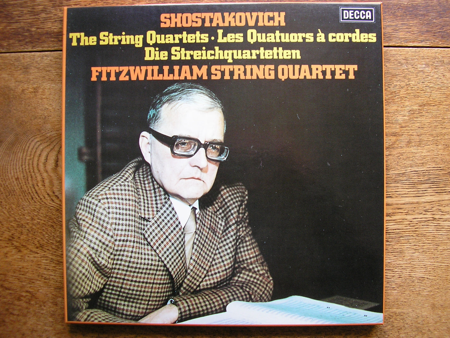 SHOSTAKOVICH: THE STRING QUARTETS FITZWILLIAM STRING QUARTET D188D7