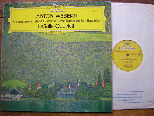 WEBERN: STRING QUARTETS / SIX BAGATELLES  LA SALLE QUARTET   2530 284