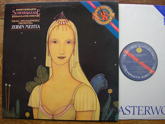 RIMSKY - KORSAKOV: SCHEHERAZADE / RUSSIAN EASTER FESTIVAL OVERTURE  ZUBIN MEHTA / ISRAEL PHILHARMONIC  M444559