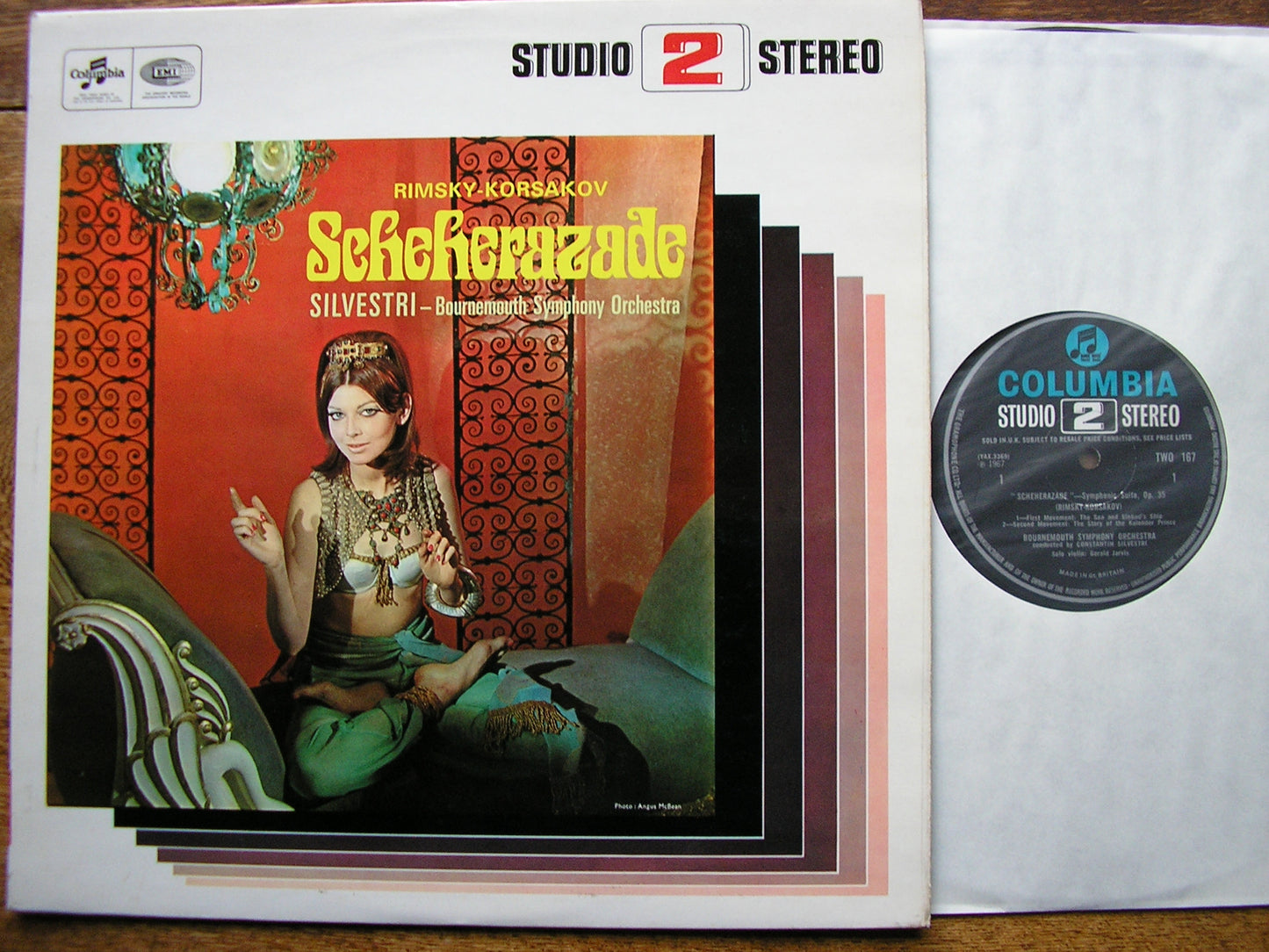 RIMSKY - KORSAKOV: SCHEHERAZADE  CONSTANTIN SILVESTRI / BOURNEMOUTH SYMPHONY  TWO 167