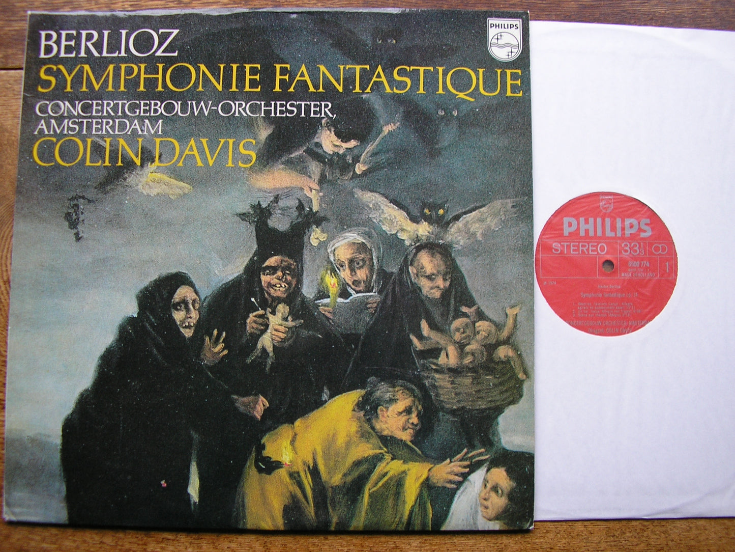 BERLIOZ: SYMPHONIE FANTASTIQUE COLIN DAVIS / CONCERTGEBOUW 6500 774