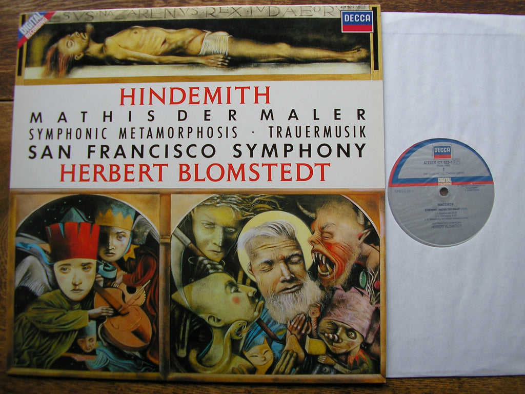 HINDEMITH: ORCHESTRAL WORKS HERBERT BLOMSTEDT / SAN FRANCISCO SYMPHONY 421 523