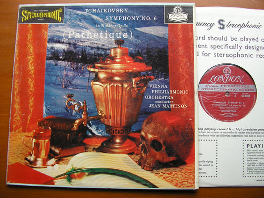 TCHAIKOVSKY: SYMPHONY No. 6    MARTINON / VIENNA PHILHARMONIC    CS 6052
