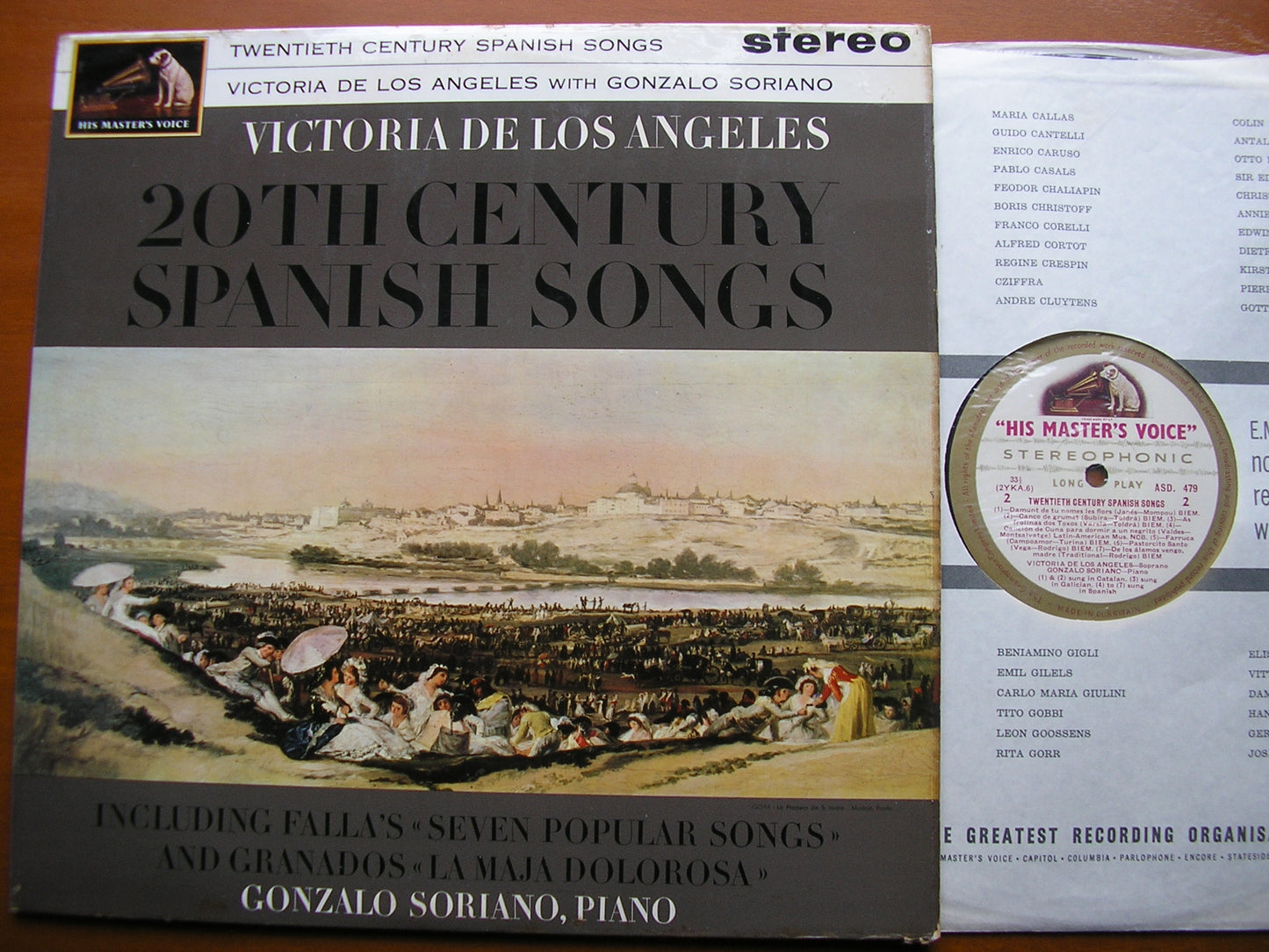 20th CENTURY SPANISH SONGS DE LOS ANGELES / SORIANO ASD 479