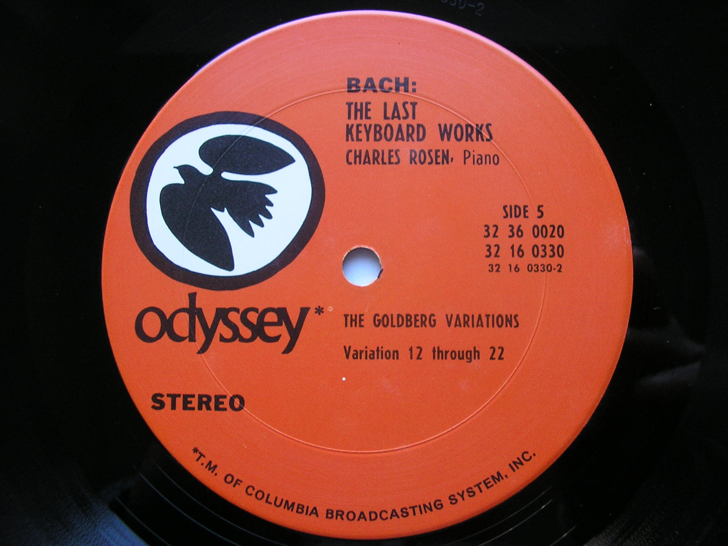 BACH: THE LAST KEYBOARD WORKS CHARLES ROSEN 32 36 0020