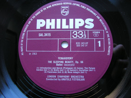 TCHAIKOVSKY: SLEEPING BEAUTY Excerpts     FISTOULARI / LONDON SYMPHONY  SAL 3415