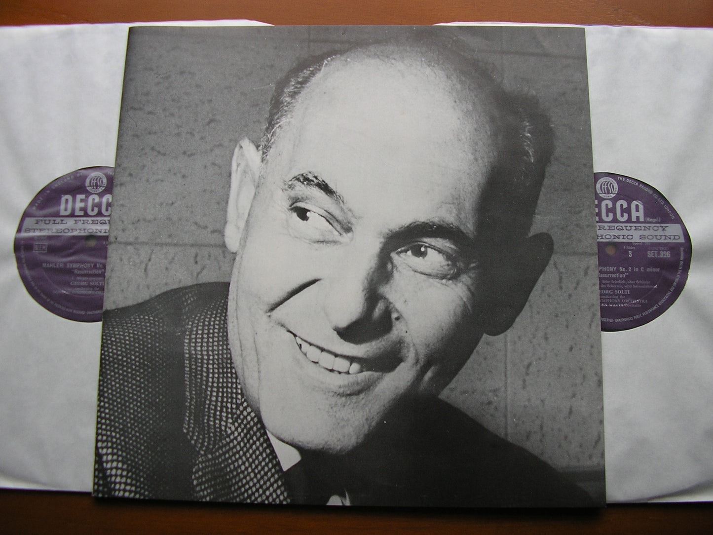 MAHLER: SYMPHONY No. 2 'Resurrection' HARPER / WATTS / LONDON SYMPHONY ORCHESTRA / SOLTI SET 325 - 6